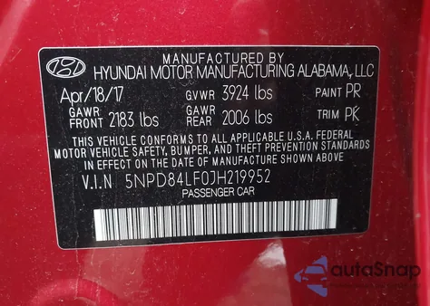 2018 Hyundai Elantra Value Edition from USA, damaged, VIN 5NPD84LF0JH219952